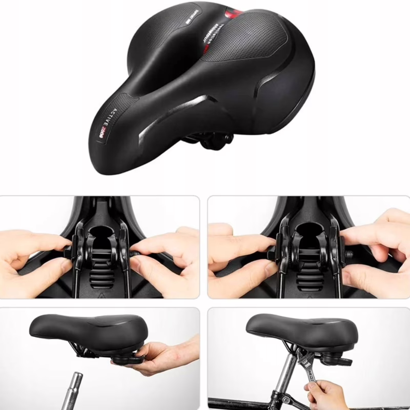 Breathable Sport Bike Saddle Active Zone