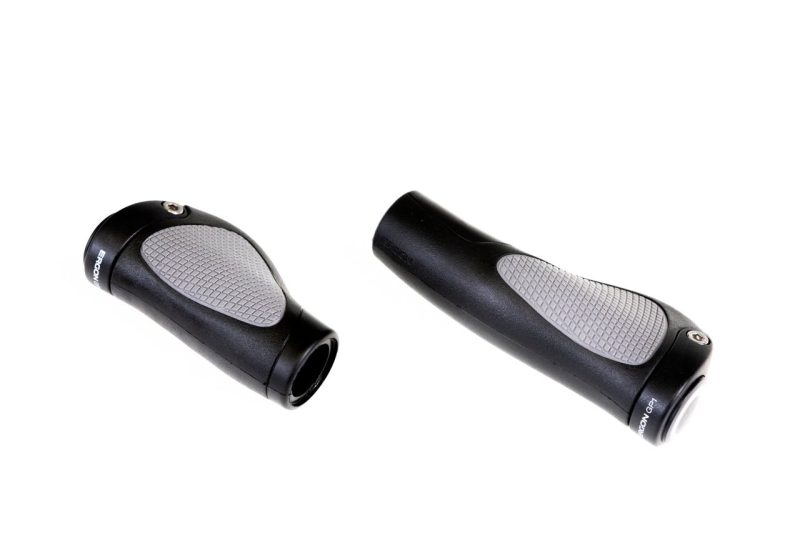 Gazelle Ergon GP1-L G 130/95 Black/Gray Bike Grips