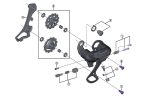 Shimano Tourney RD-TX800 7/8-speed Rear Derailleur SGS