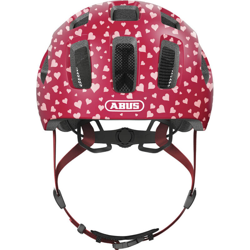 Abus Youn-I 2.0 Cherry Heart Kids Bike Helmet Abus Youn-I 2.0 Cherry Heart Kids Bike Helmet