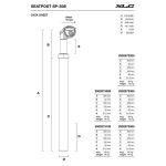 XLC Comp SP-S08 Suspension Seatpost