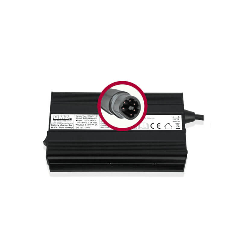 BMZ E-bike Charger Hirschmann 48V 4A 27143-4 BMZ E-bike Charger Hirschmann 48V 4A 27143-4