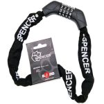 Spencer ZS5604 Combination Bike Chain Lock 3.5x650 mm