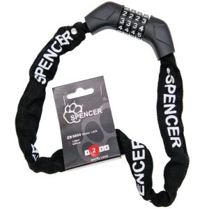 Spencer ZS5604 Combination Bike Chain Lock 3.5x650 mm