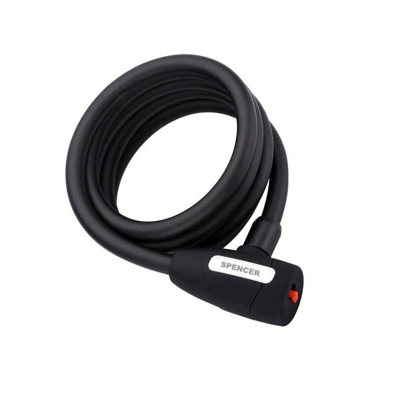 Spencer ZS7901 Bike Lock 10×120 cm, spiral Spencer ZS7901 Bike Lock 10×120 cm, spiral