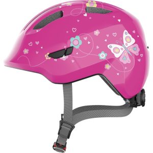 ABUS Smiley 3.0 Kids Bike Helmet pink butterfly