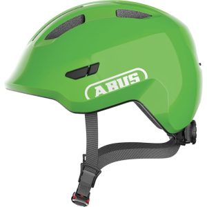 ABUS Smiley 3.0 Kids Bike Helmet shiny green