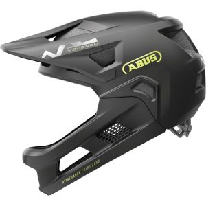 ABUS YouDrop FF S Full Face Kids Bike Helmet velvet black